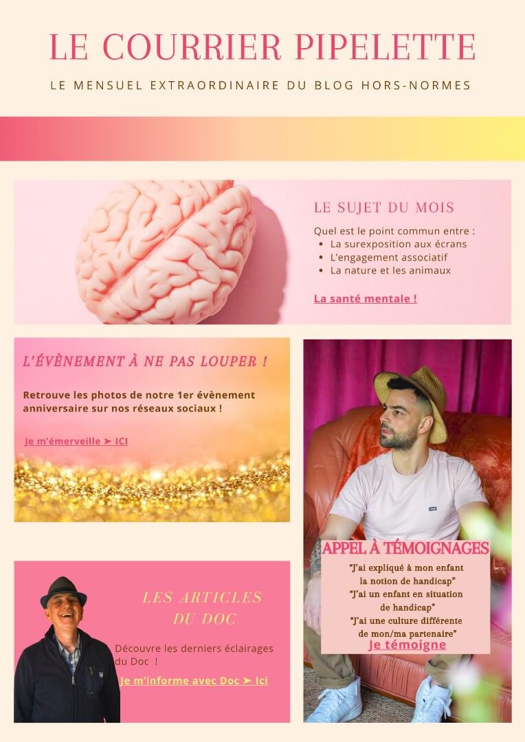 La très belle newsletter du blog Hors-Normes